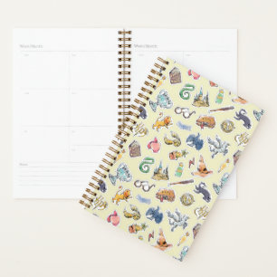 Wasserfarbe Harry Potter Icons Planer