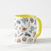 Wasserfarbe Harry Potter Icons Tasse (VorderseiteRechts)