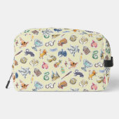 Wasserfarbe Harry Potter Icons Waschbeutel (Rückseite)