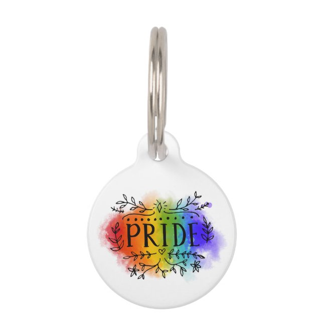 Wasserfarbe Haustiermarke (Vorderseite)