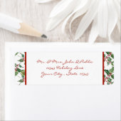 Wasserfarbe Heilige und rote Berries (Insitu)