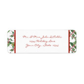 Wasserfarbe Heilige und rote Berries (Vorne)