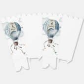 Wasserfarbe Heißluftballon // Kindergeburt Geschenkschachtel (Ungeklappt)