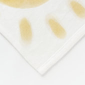 Wasserfarbe "Hello Sunshine" Baby Milestone Fleece (Ecke)