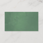 Wasserfarbe Herbarium Geometrische Hochzeit Platzkarte (Rückseite)