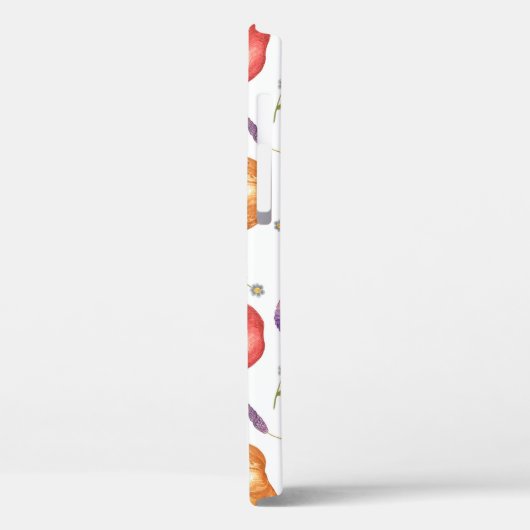 Wasserfarbe Herbst, Nahtlose Zusammensetzung. Case-Mate iPhone Hülle (Rückseite / Links)