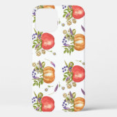 Wasserfarbe Herbst, Nahtlose Zusammensetzung. Case-Mate iPhone Hülle (Rückseite)