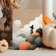 Wasserfarbe Hexe Spooky Niedliches Minimalistische