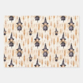 Wasserfarbe, Hexen, Geister Geschenkpapier Set (Vorderseite)