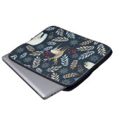 Wasserfarbe Hirschbär Hand gezogen Laptopschutzhülle (Vorne Knopf)