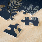 Wasserfarbe Hirschbär Hand gezogen Puzzle (Seite)