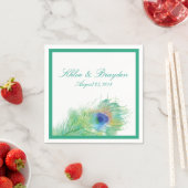 Wasserfarbe | Hochzeit Serviette (Beispiel)