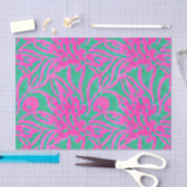 Wasserfarbe Hot Pink Aqua Übergröße Damaskus Inspi Seidenpapier (Handwerk)