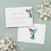 Wasserfarbe Hummingbird Beerdigung Gedenkstein Vie Mitteilungskarte