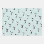 Wasserfarbe Hummingbird Geschenkpapier Set (Vorderseite 3)