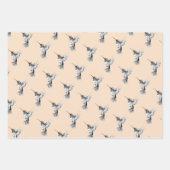 Wasserfarbe Hummingbird Geschenkpapier Set (Vorderseite 3)