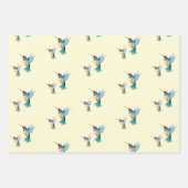 Wasserfarbe Hummingbird Geschenkpapier Set (Vorderseite)