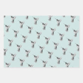 Wasserfarbe Hummingbird Geschenkpapier Set (Vorderseite 3)