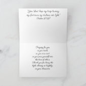 Wasserfarbe Hummingbird Lehrer Karte (Innenseite)