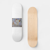 Wasserfarbe Hummingbird Skateboard (Vorderseite)