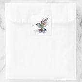 Wasserfarbe Hummingbird Stickers (Tasche)