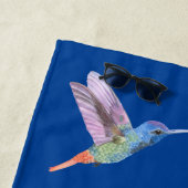 Wasserfarbe Hummingbird Vögel Kunst, Dichtung und  Strandtuch (Beispiel)
