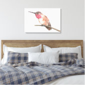 Wasserfarbe Hummingvogel Leinwanddruck (Insitu (Schlafzimmer))