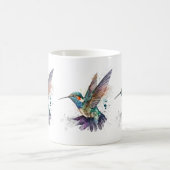 Wasserfarbe Hummingvogel Tasse (Mittel)