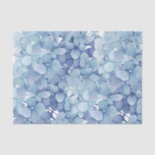 Wasserfarbe Hydrangea-Blume Seidenpapier