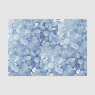 Wasserfarbe Hydrangea-Blume Seidenpapier