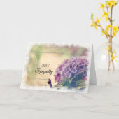 Wasserfarbe Hydrangea Grünes Silberes tiefes Beile Karte (Gelbe Blume)