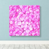 Wasserfarbe Hydrangea Leinwanddruck (Insitu (Holzboden))