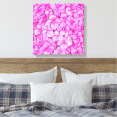 Wasserfarbe Hydrangea Leinwanddruck (Insitu (Schlafzimmer))