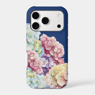 Wasserfarbe Hydrangea Personalisiert Blue