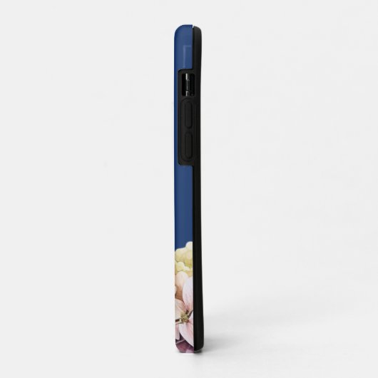 Wasserfarbe Hydrangea Personalisiert Blue Case-Mate iPhone Hülle (Hinten/Links)