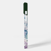 Wasserfarbe Hydrangea Personalisiert grün Case-Mate iPhone Hülle (Rückseite / Links)