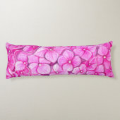 Wasserfarbe Hydrangea Seitenschläferkissen (Rückseite)