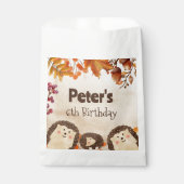 Wasserfarbe Igel Geburtstagsgeschenk Geschenktütchen (Vorderseite)