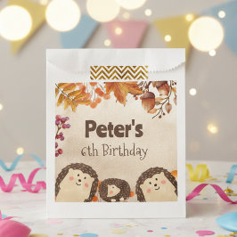 Wasserfarbe Igel Geburtstagsgeschenk Geschenktütchen