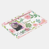 Wasserfarbe im liebenden Speicher | Beerdigung Gästebuch (Ecke)