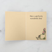 Wasserfarbe in Mais Geburtstag (Karte) Karte (Innenseite)