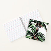 Wasserfarbe Inspiriert Palmen Notizblock (Innenseite)