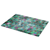 Wasserfarbe Isometrisch mit Gold und Marmor Schneidebrett (Ecke)