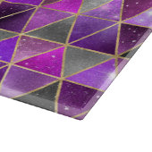 Wasserfarbe Isometrisch mit Gold und Marmor Schneidebrett (Ecke)