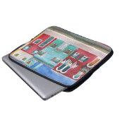 Wasserfarbe Italien: Handzeichen Laptopschutzhülle (Vorne Knopf)
