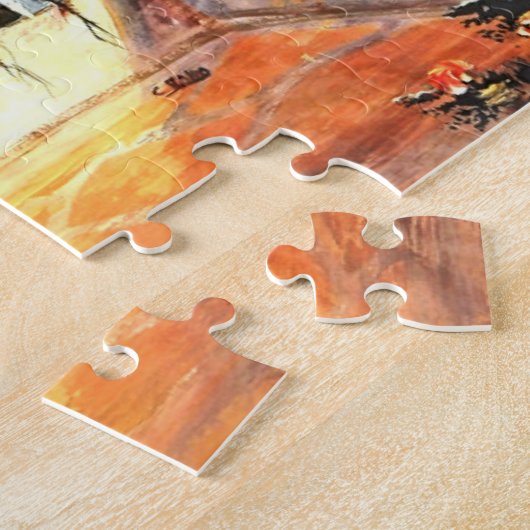 Wasserfarbe Italien landschaftlicher Sommer Puzzle (Seite)