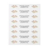 Wasserfarbe Ivory Bouquet Anemones (Bogen)