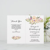 Wasserfarbe Ivory Bouquet Anemones (Stehend Vorderseite)