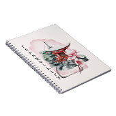 Wasserfarbe Japanischer Tempel Sakura Blossom Notizblock (Rechte Seite)
