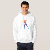 Wasserfarbe Javelin Sport Hoodie (Vorne ganz)